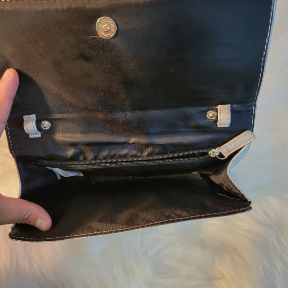 Christian Siriano Silver and Gray Clutch - Picture 4 of 7